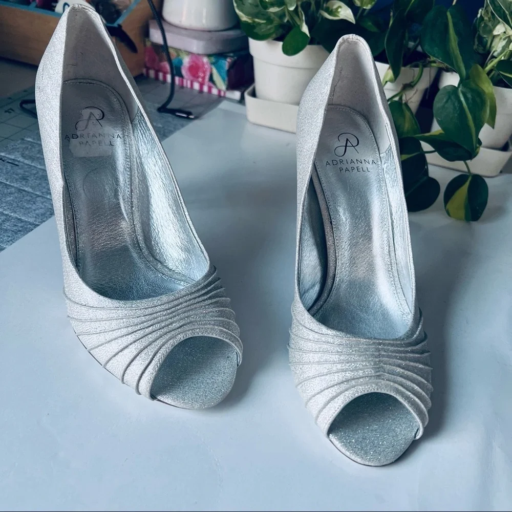 Adrianna Papell Open Toe High Heels